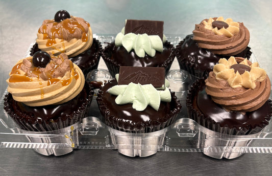 Assorted Gourmet Gluten-Free Cupcakes – 6 Pack